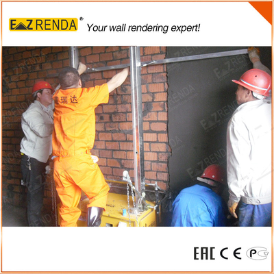 Inclusive mortar interior Cement Render Machine