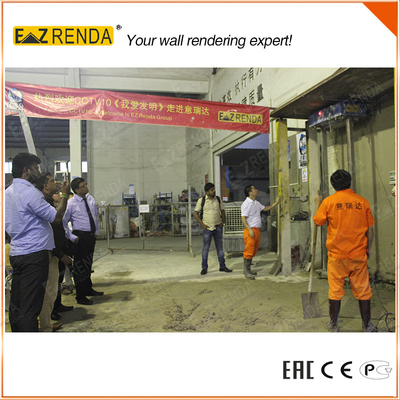 Cement Spray Render Machine wall plastering machine 600-750m2 / day