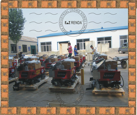 Auto Cement Plastering Machine For Concrete External Wall 80 m²/ h