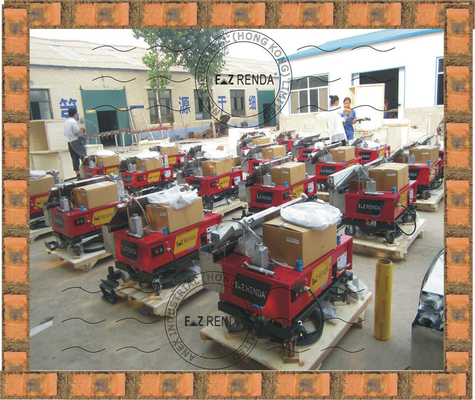 Auto Cement Plastering Machine For Concrete External Wall 80 m²/ h