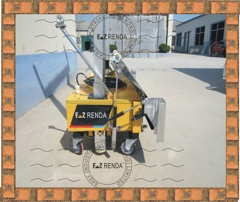 Auto Cement Render Machine For Ceiling Gypsum Wall 85 m² / h