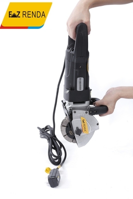 Concrete Wall Slotter Machine Up To 5 Blades , Electric Wall Groove Chase Cutting Tool