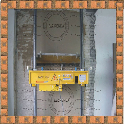 Auto Cement Render Machine For Ceiling Gypsum Wall 85 m² / h