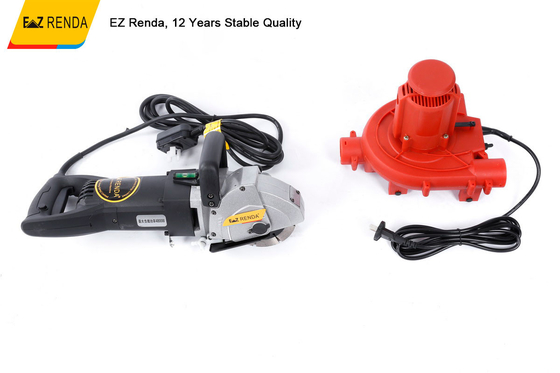 Dustless Wall Chaser Wall Slotting Cutting Grooving with Adjustable Depth and Width