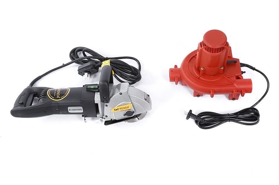 Electric wall slotter wall cuttingchannel opening slot 90 degree angel adhustable depth