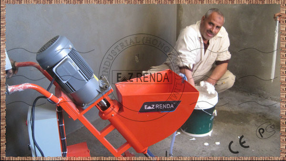 كهربائيّ مدفع هاون رذاذ آلة لغرفة زخرفة 1.5KW/380V مع هواء ضاغط